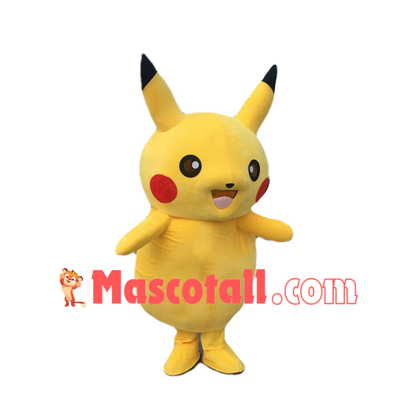 Happy Pikachu Mascot Costume For Party