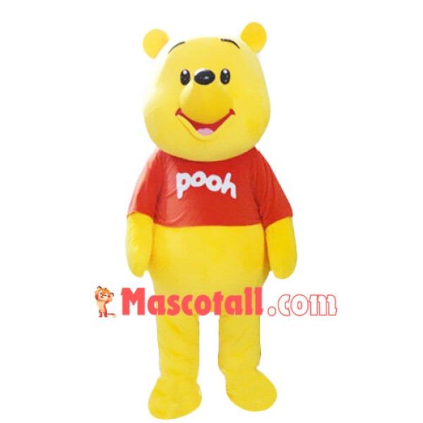 Winnie The Pooh Adult Mascot Costume for Halloween
