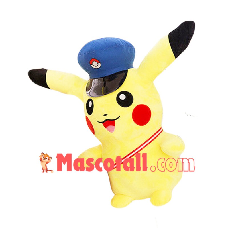 Deluxe Pikachu Cartoon Character Mascot Costume