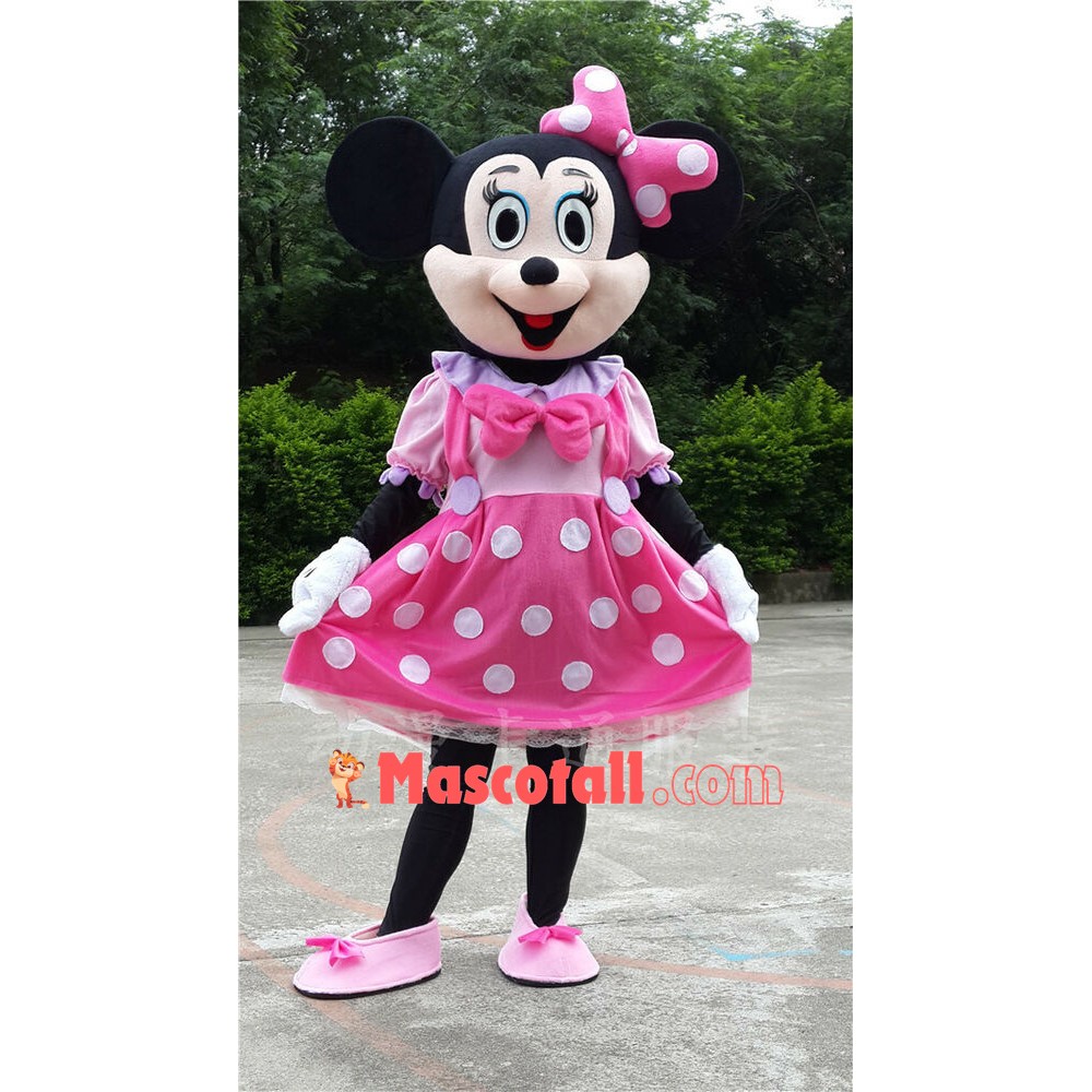 Mickey Mouse and Minnie Mouse Disney Mascot Costume