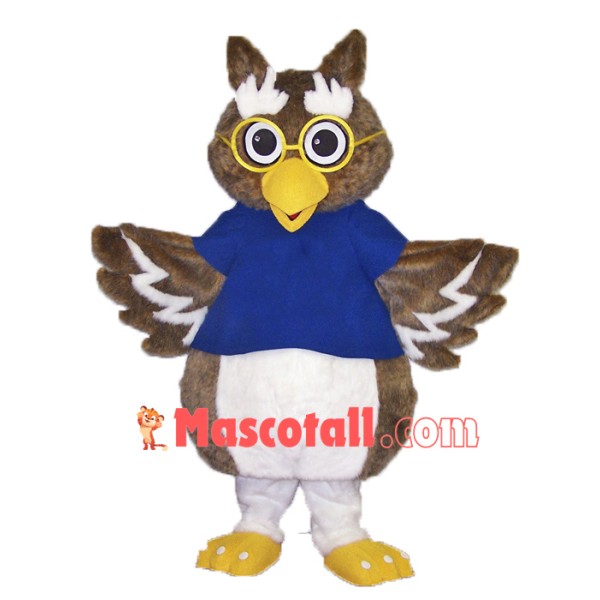 Cute Owl Mascot Costume Free Shipping