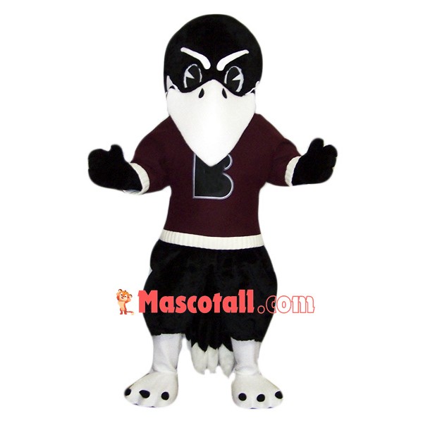 College Raven Mascot Costume