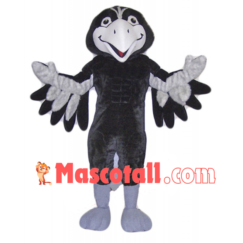 Black Hawk Mascot Costume