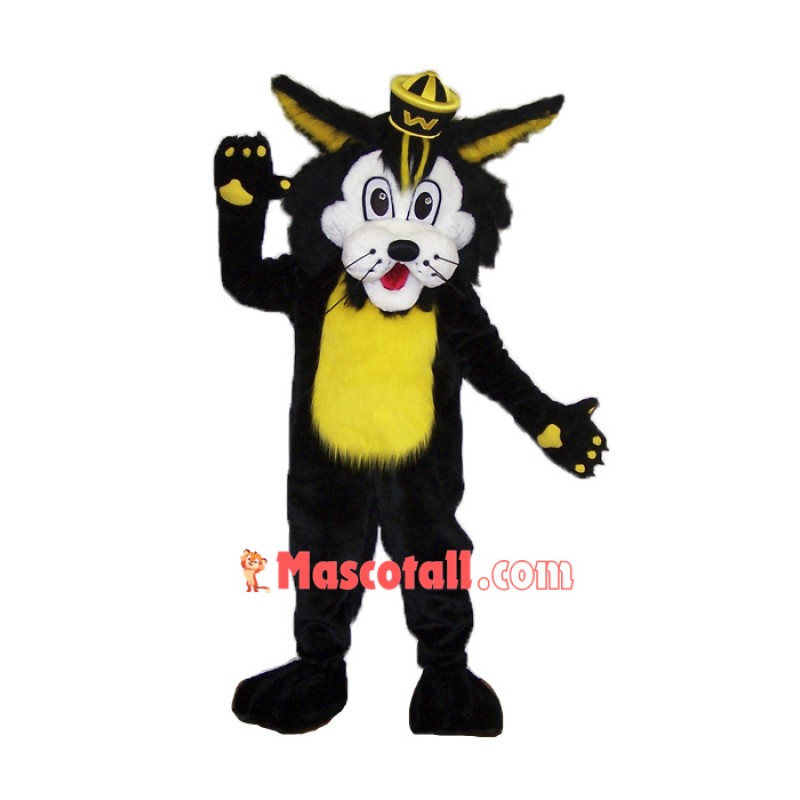 High Quality Wildcat Mascot Costume Free Shipping