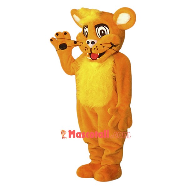High Quality Happy Lion Mascot Costume