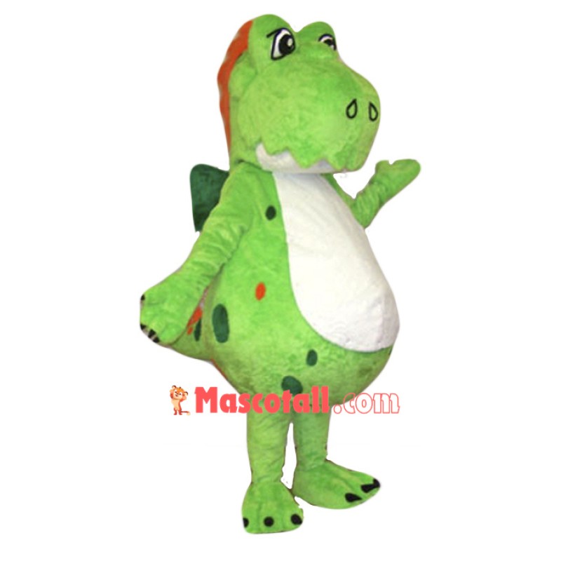 Fluffy Dinosaur Mascot Costume