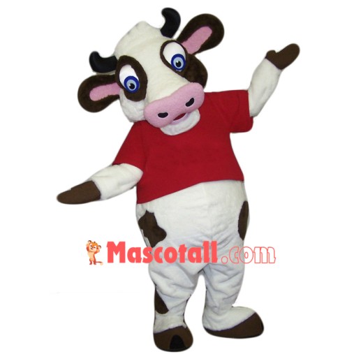 High Quality Cow Mascot Costume