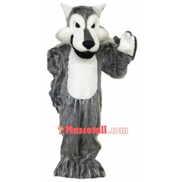 High Quality Gray Wolf  Mascot Costume