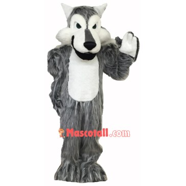 High Quality Gray Wolf  Mascot Costume