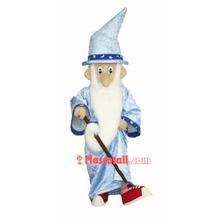 Old Wizard Mascot Costume