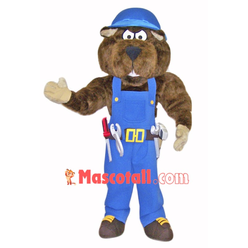 Industrial Gopher Mascot Costume