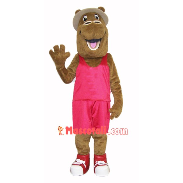 Happy Camel Mascot Costume 