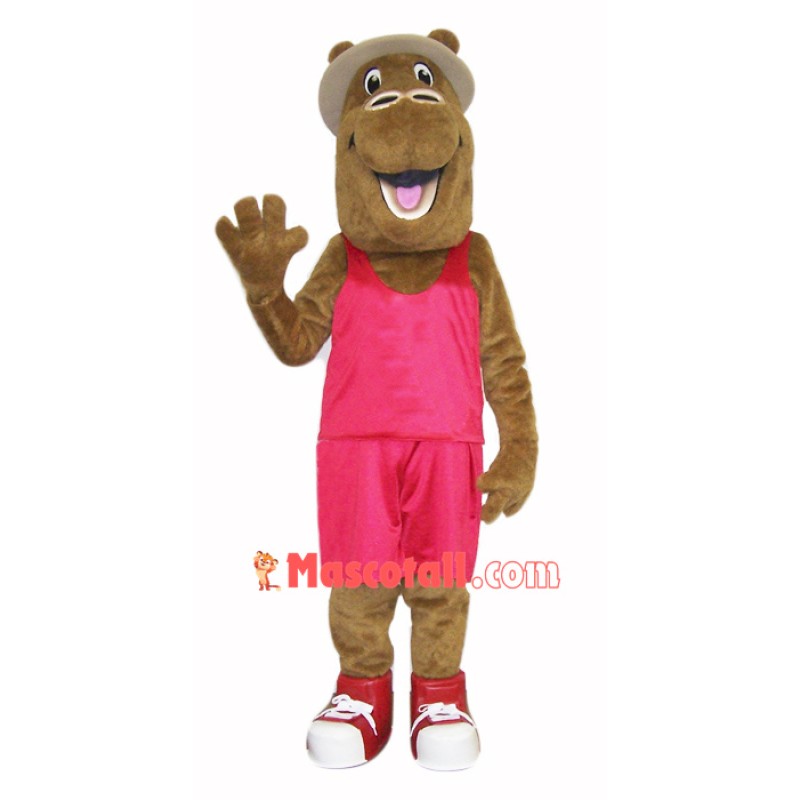 Happy Camel Mascot Costume 