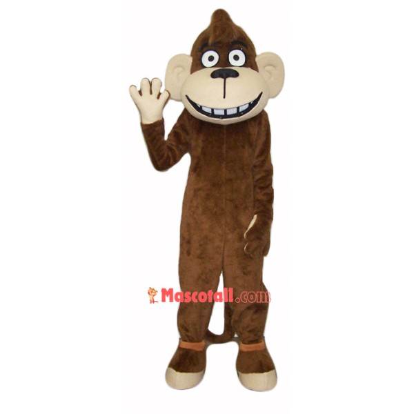 Happy Monkey Mascot Costume