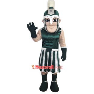 High Quality Green Crusader Mascot Costume
