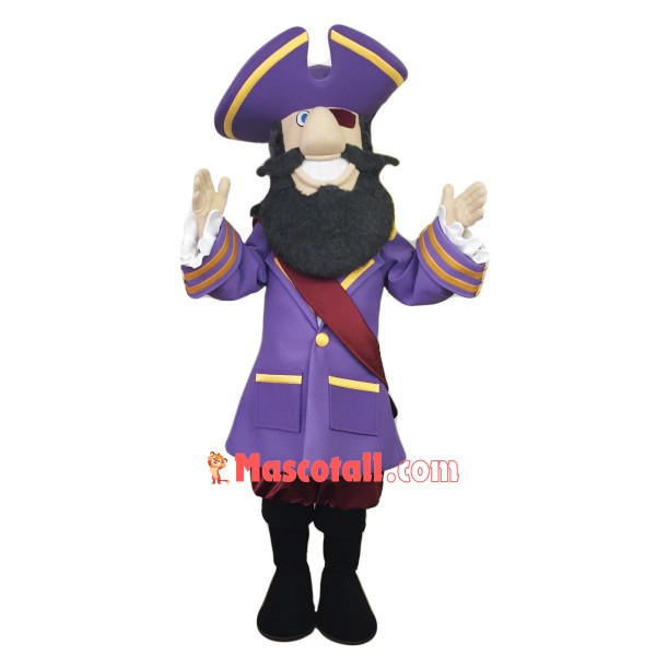High Quality Captain Mascot Costume
