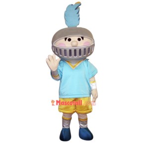 Little Boy Knight Mascot Costume