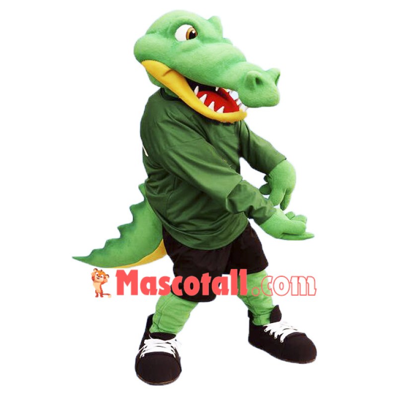 High Quality Alligator Mascot Costume