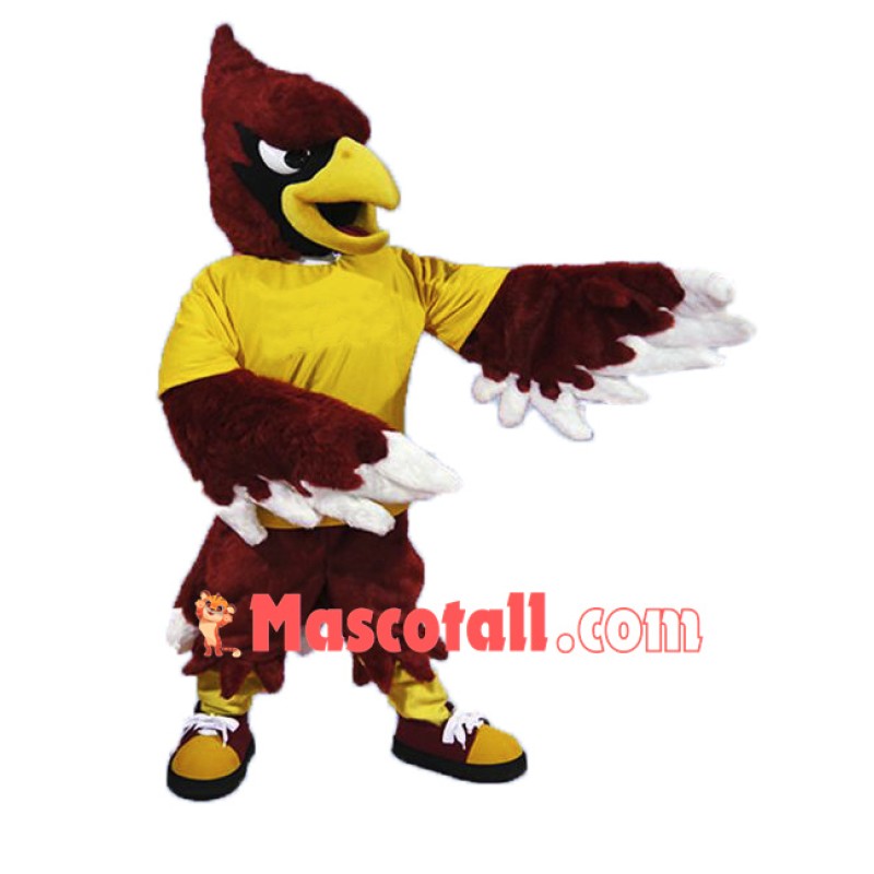 Bird Cardinal Mascot Costume