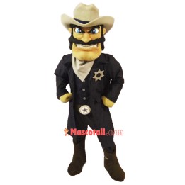 High Quality Cowboy Mascot Costume