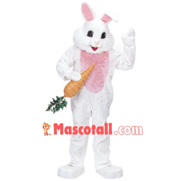 Pink Easter Rabbit Mascot Costume