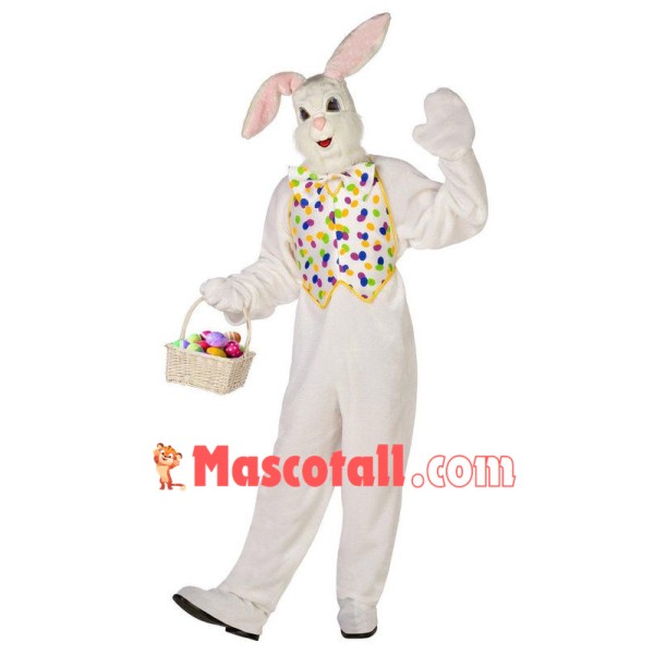 Deluxe Easter Bunny Adult Mascot Costume