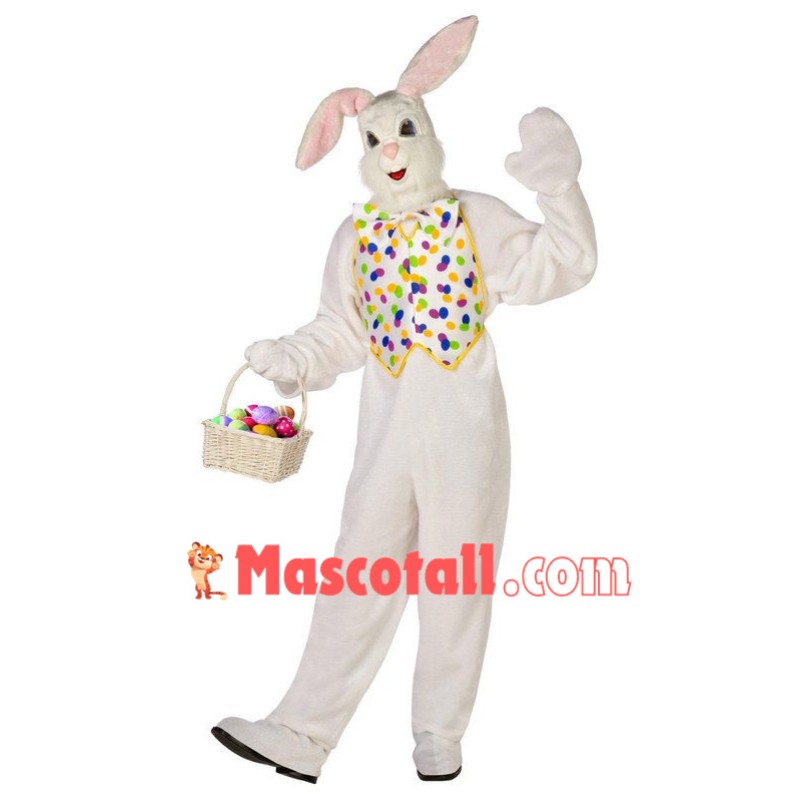 Deluxe Easter Bunny Adult Mascot Costume