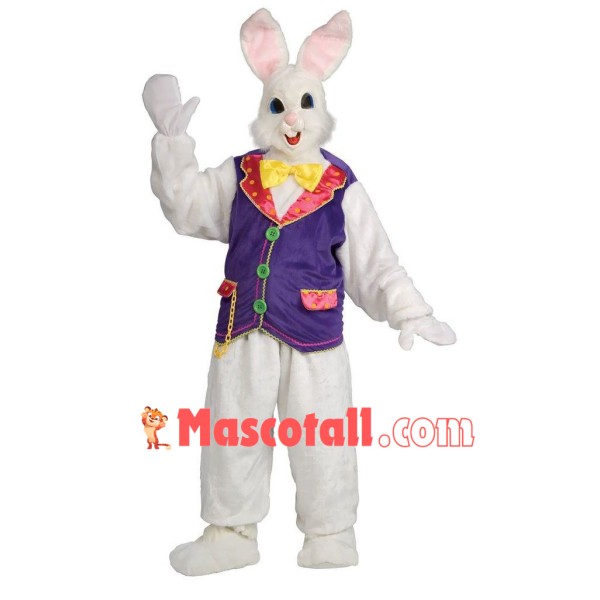 Easter Bunny Adult Mascot Costume