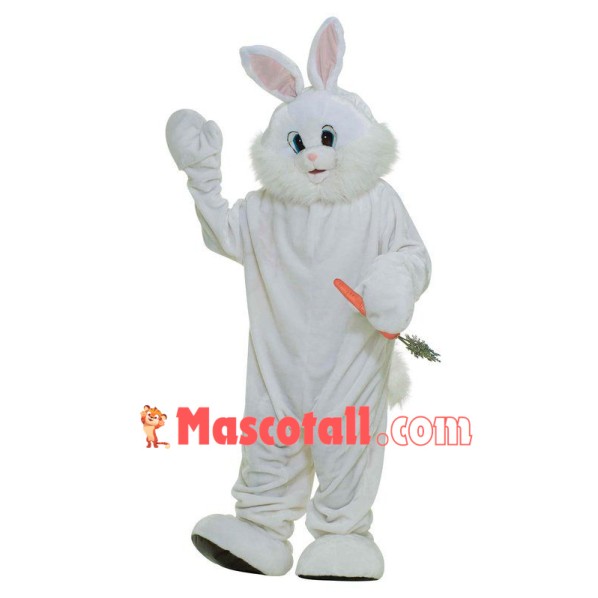 Plush Bunny Mascot Costume