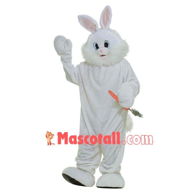 Plush Bunny Mascot Costume
