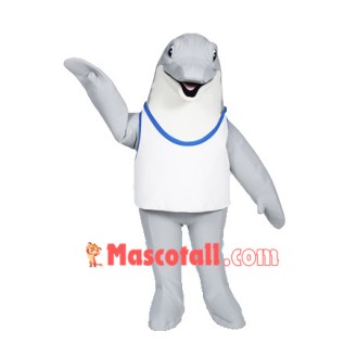 Professional Quality Dolphin Mascot Costume