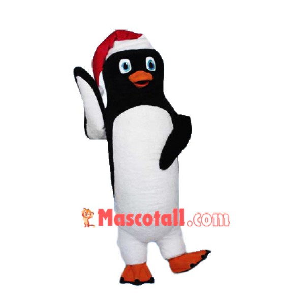 Christmas Adult Penguin Mascot Costume