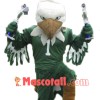 The Scrappy Green Eagle Mascot Costume
