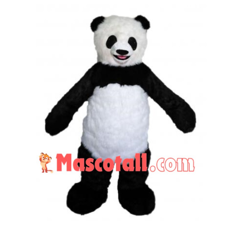 Adult Size Fancy Panda Mascot Costume