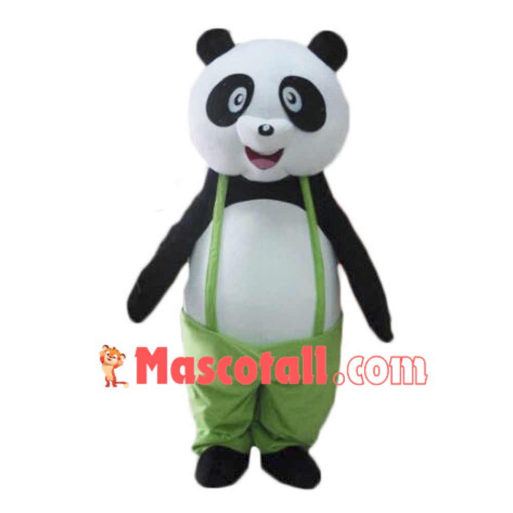 Happy Panda Mascot Costume