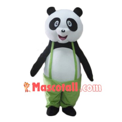 Happy Panda Mascot Costume