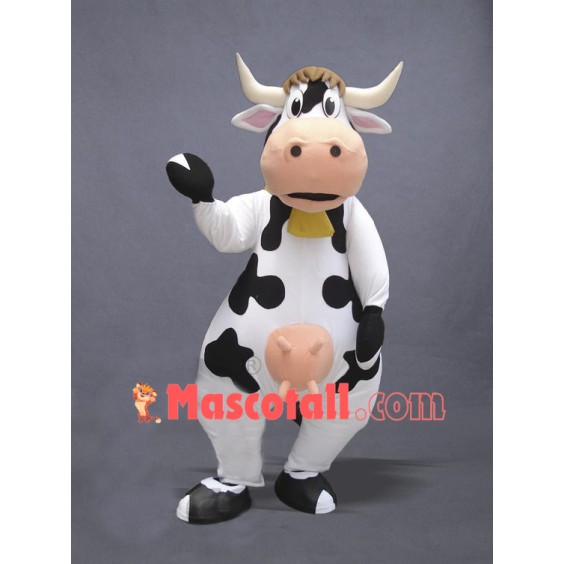 Super Cute Cow Mascot Costume