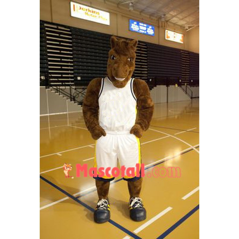 Basketball Horse Mascot Costume