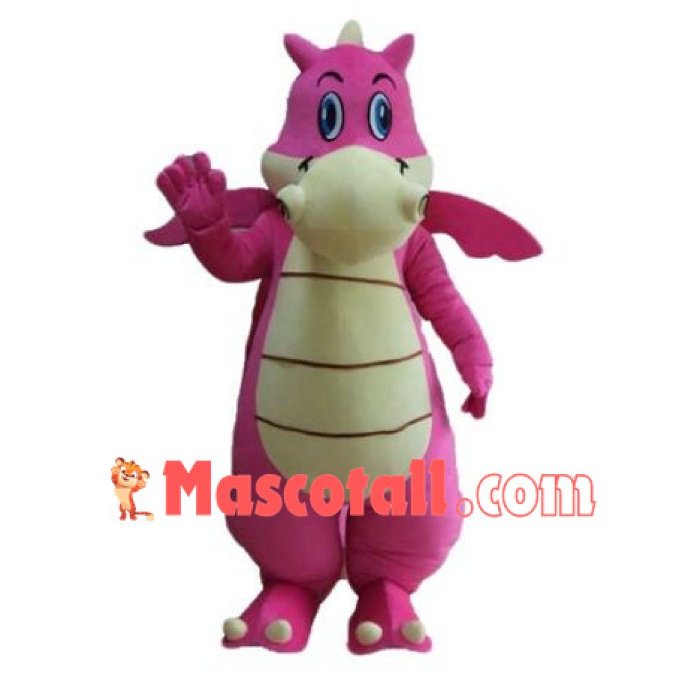 Fancy Dinosaur Mascot Outfit Party Costume
