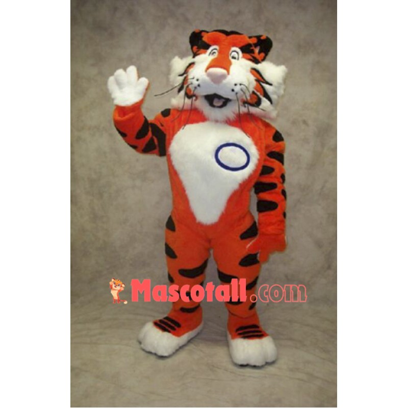 Friendly College Tiger Mascot Costume