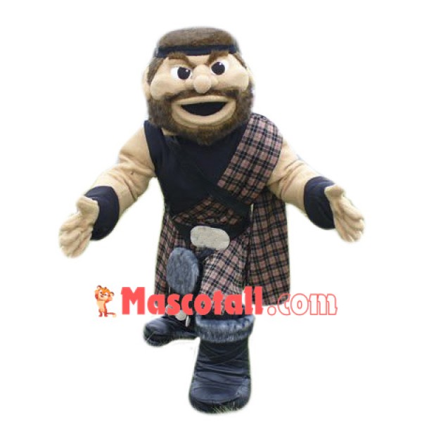 College Highlander Mascot Costume