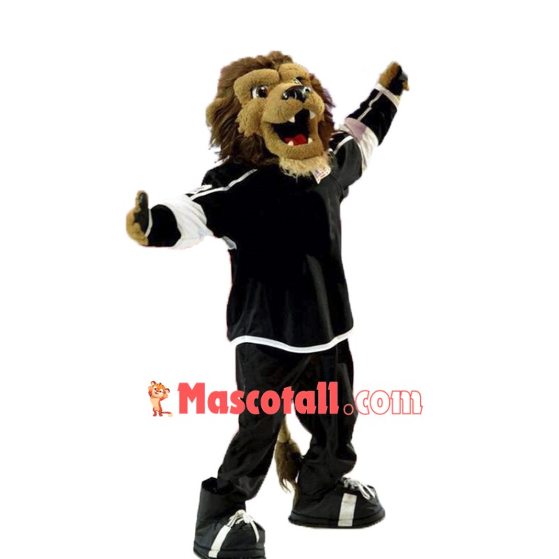 University Sport Lion Mascot Costume