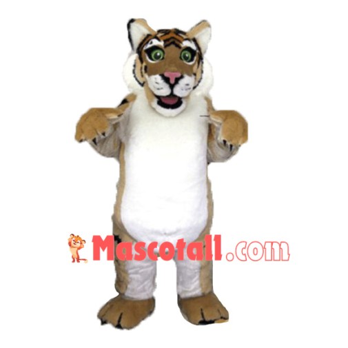 Professional Quality Furry Tiger Mascot Costume