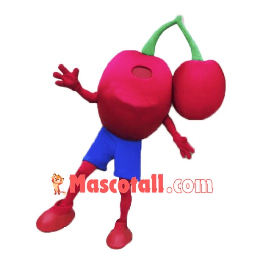 High Quality Cherry Mascot Costume