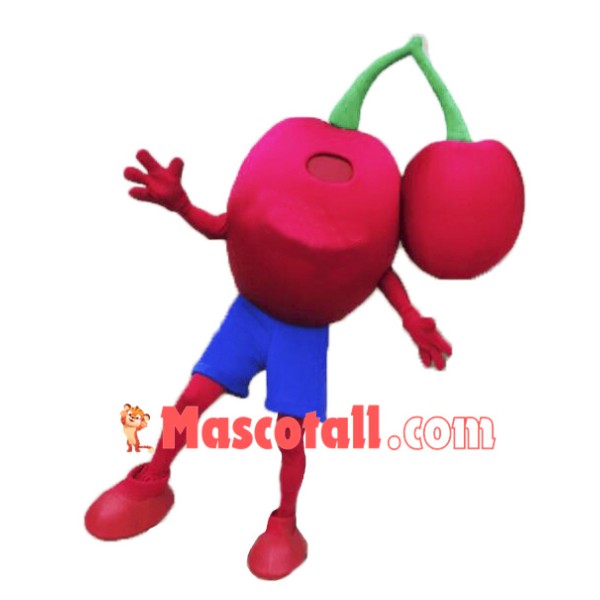 High Quality Cherry Mascot Costume