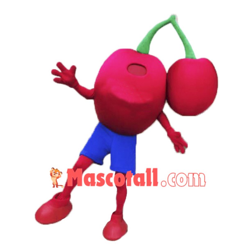 High Quality Cherry Mascot Costume