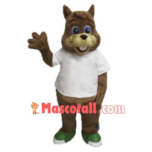 Cute Lightweight Squirrel Mascot Costume Free Shipping