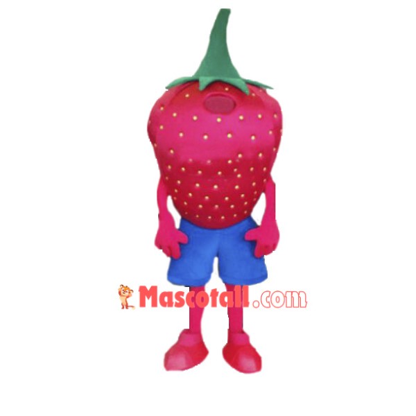 High Quality Strawberry Mascot Costume
