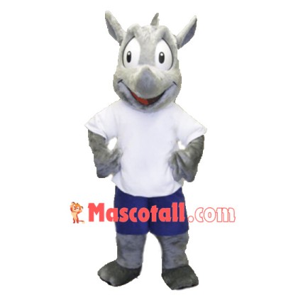 High Quality Rhino Mascot Costume