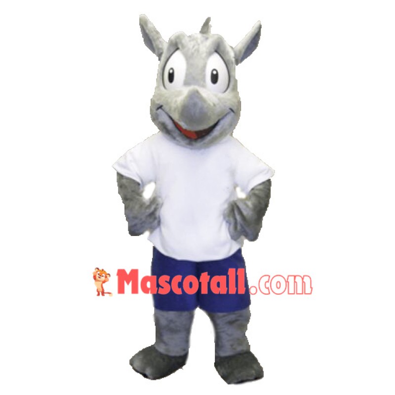 High Quality Rhino Mascot Costume
